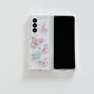 Butterfly Glitter Transparent Cover