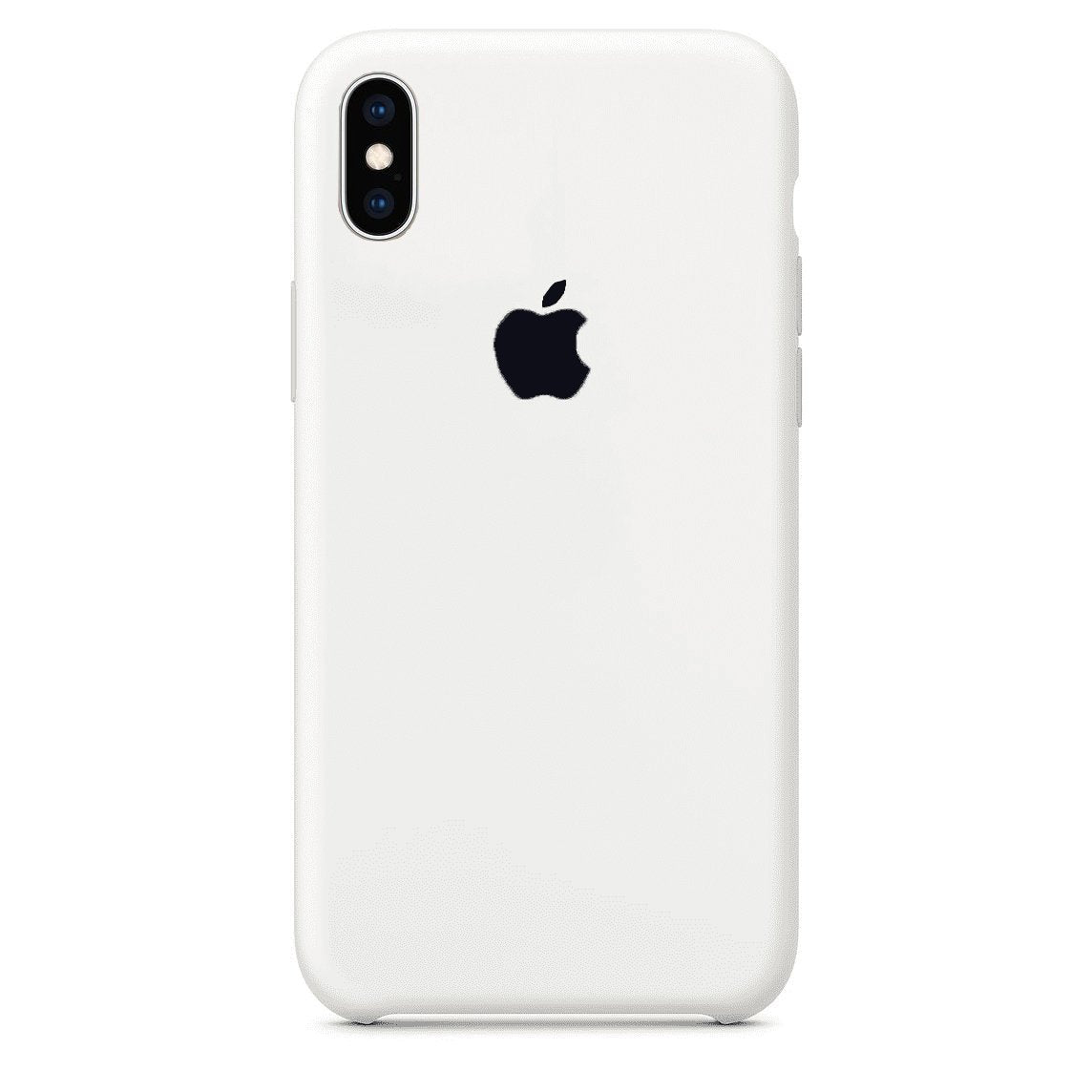 White Premium Silicone Cover iPhone cover – JustAndBest India