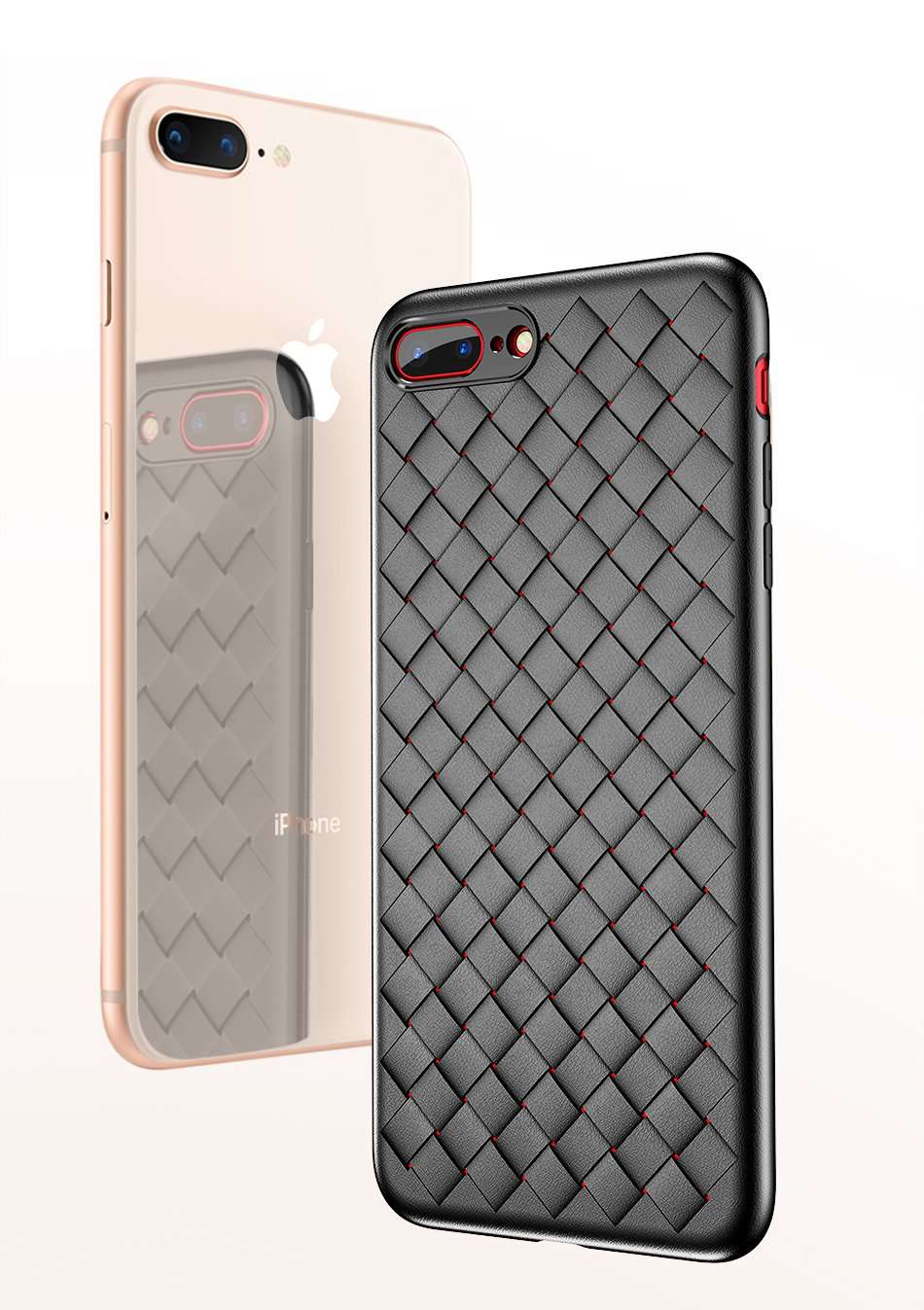 Woven Grid Ultra Thin Premium Case iPhone cover – JustAndBest India