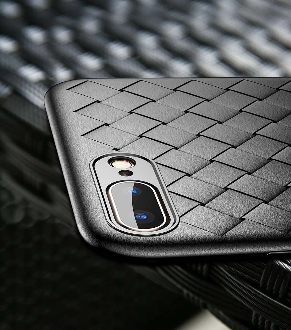 Woven Grid Ultra Thin Premium Case iPhone cover – JustAndBest India