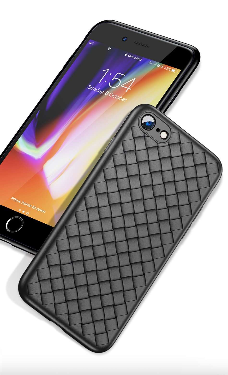 Woven Grid Ultra Thin Premium Case iPhone cover – JustAndBest India
