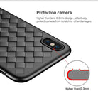 Woven Grid Ultra Thin Premium Case for iPhone XS / X