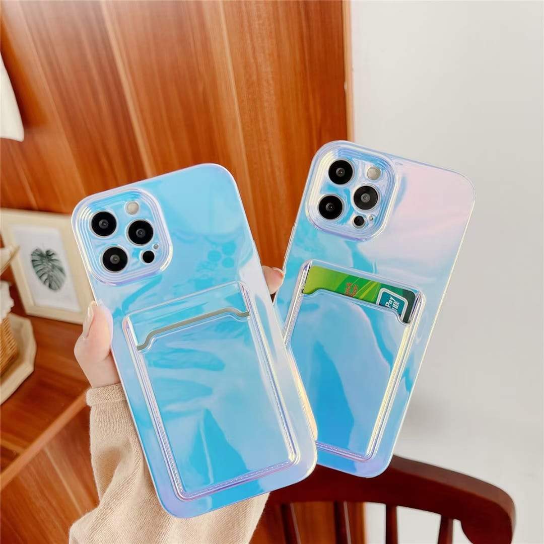 Zazzy Bling Card Holder Glossy Cover – phone accessory by JustAndBest India