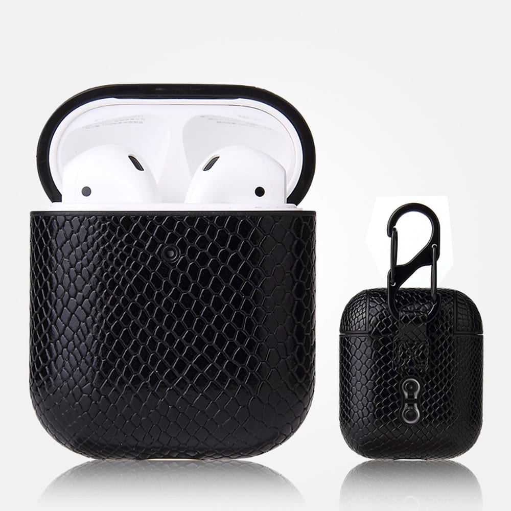 Luxury Croco Leather AirPods Cover