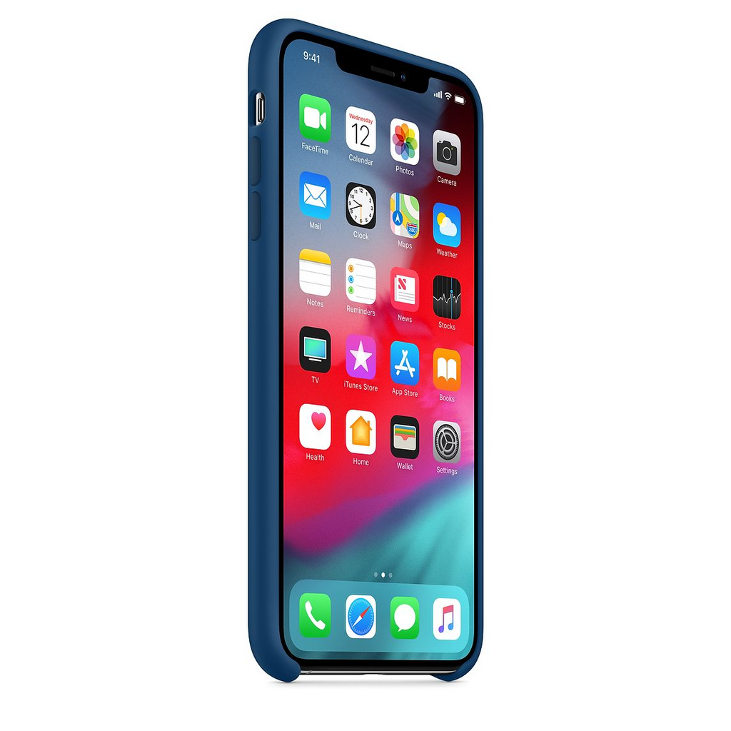Blue Horizon Silicone Cover for iPhone X