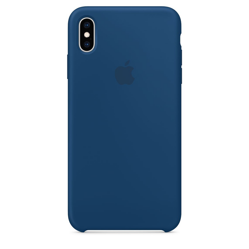 Blue Horizon Premium Silicone Cover for iPhone X