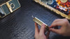 Gold Electroplated Python Leather Luxury Case