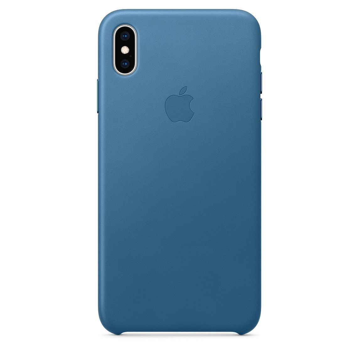 Cape Cod Blue Premium Leather Cover for iphone xs max