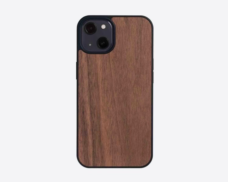 Real Natural Walnut Wood Premium Cover iPhone cover – JustAndBest India