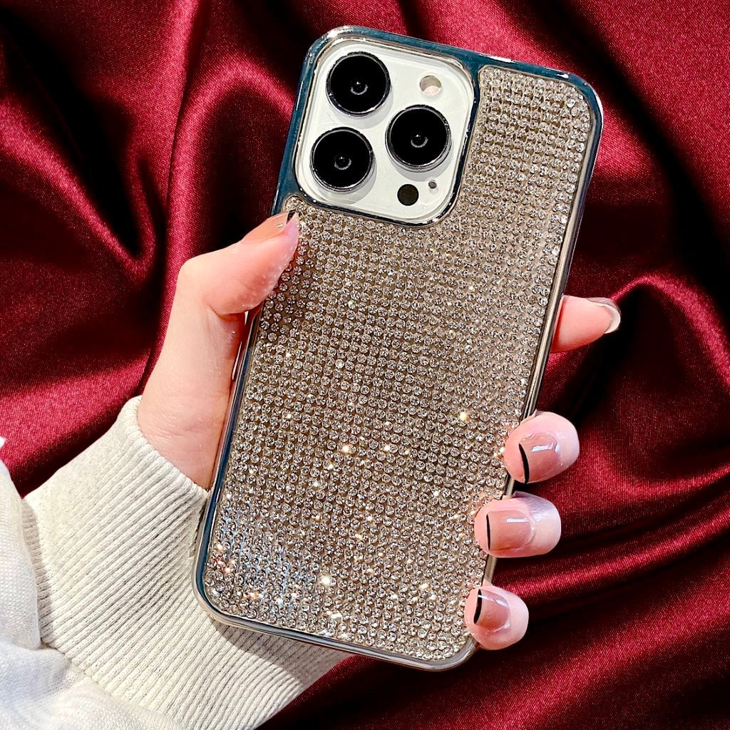 Bling Diamond Rhinestones Luxury Cover iPhone cover – JustAndBest India