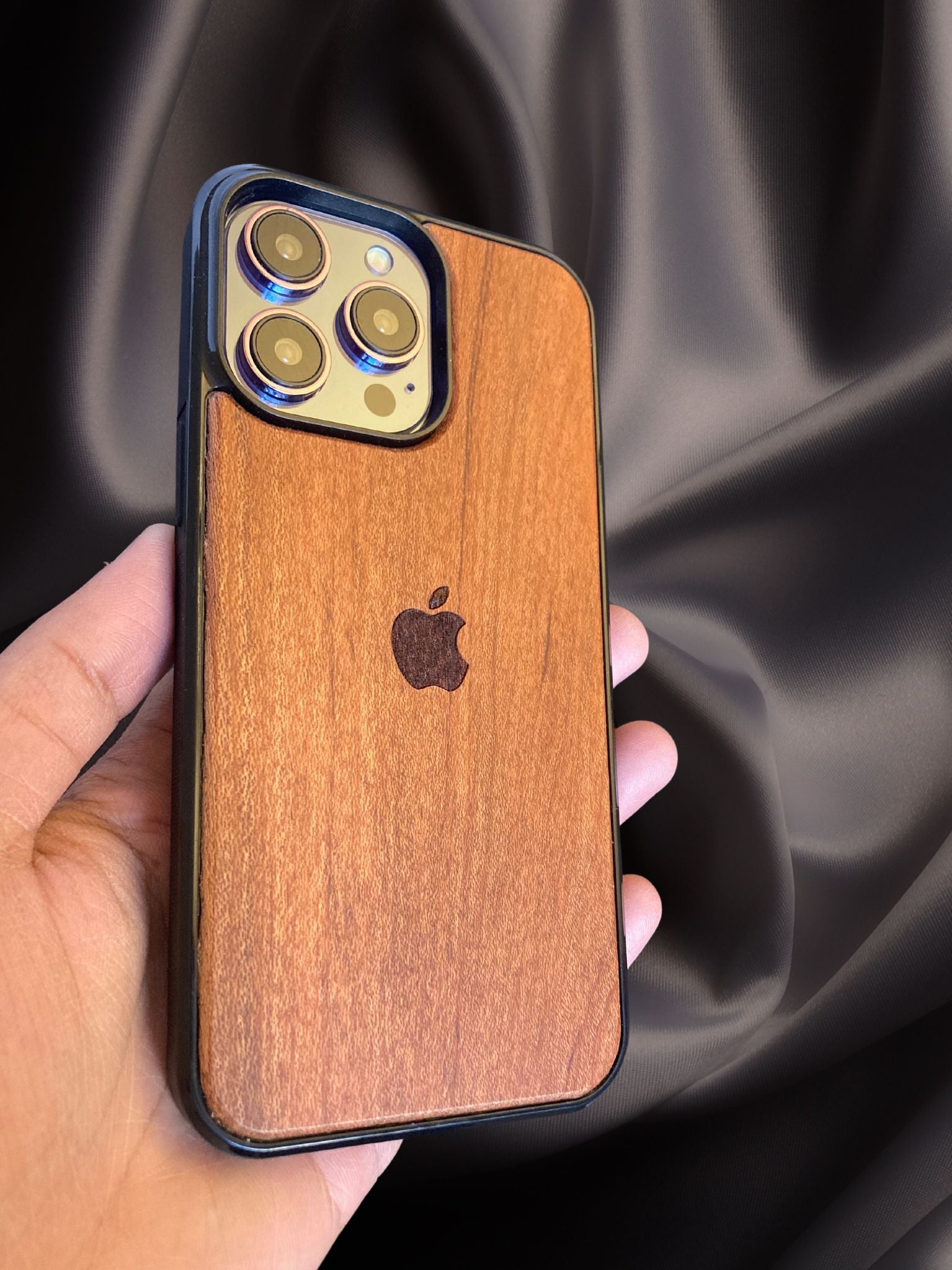Real Wooden Premium Cover iPhone cover – JustAndBest India