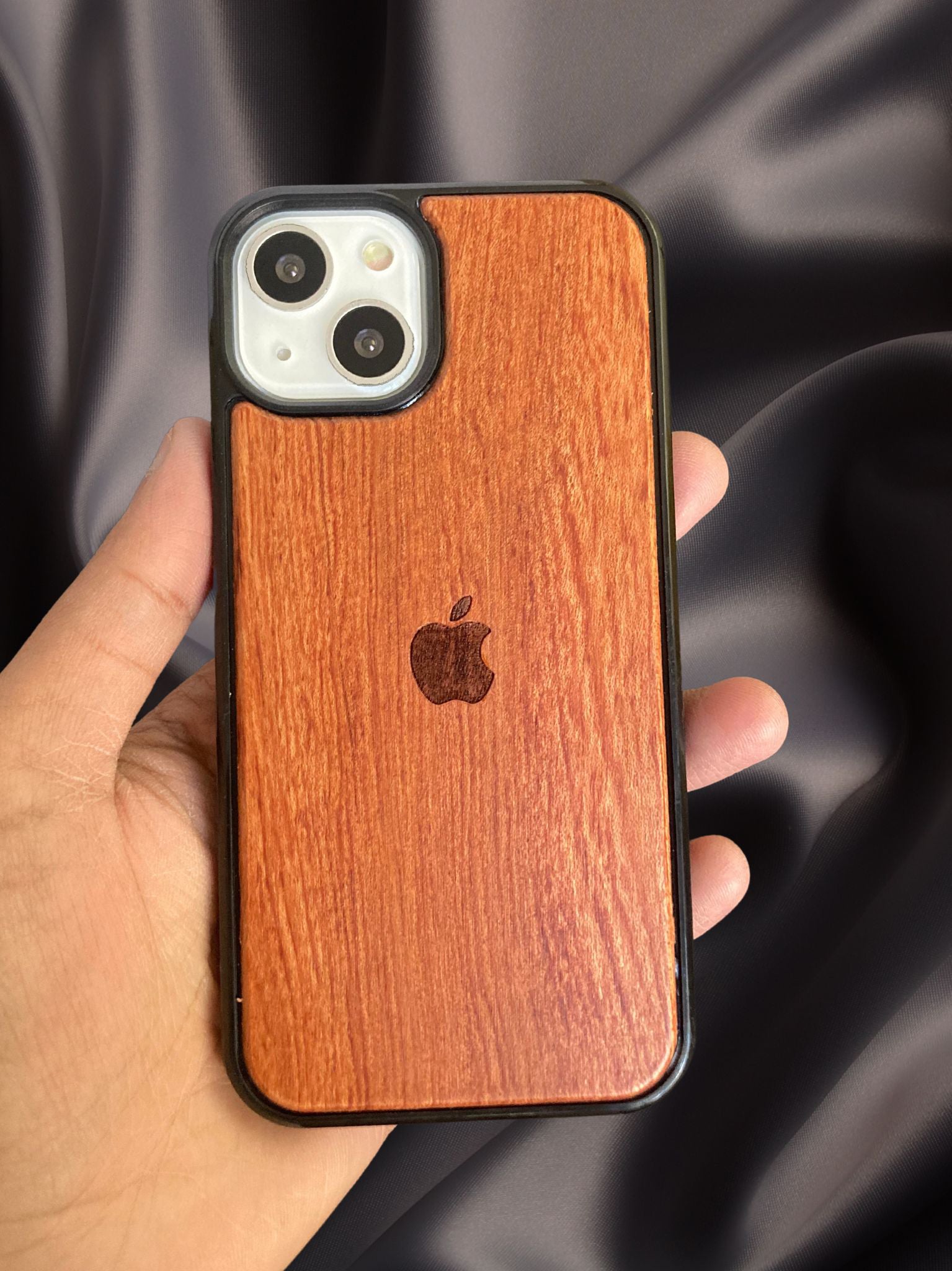 Real Wooden Premium Cover iPhone cover – JustAndBest India