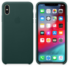 Forest Green Leather Cover for iphone XS Max