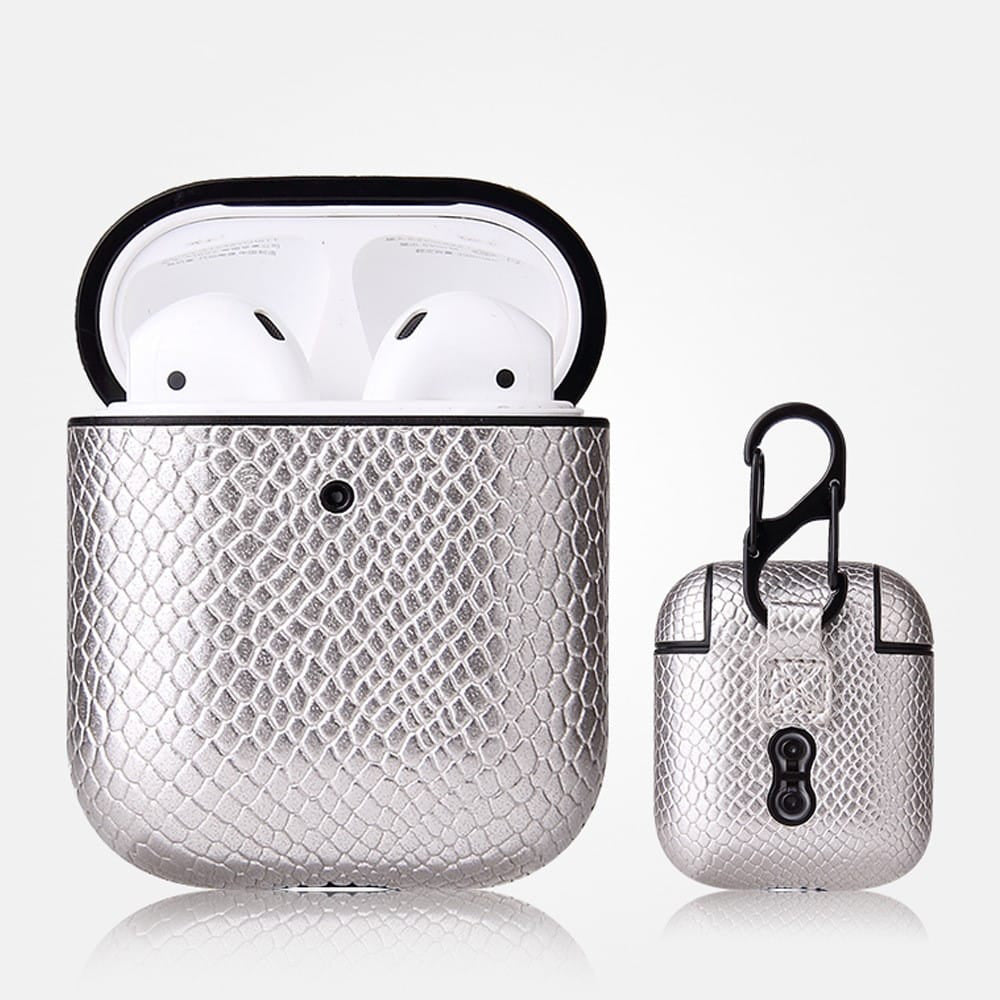 Luxury Croco Leather AirPods Cover