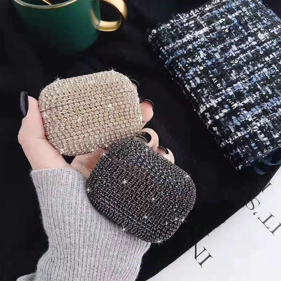 Shining Diamond Stones Luxury AirPods Cover iPhone cover – JustAndBest India