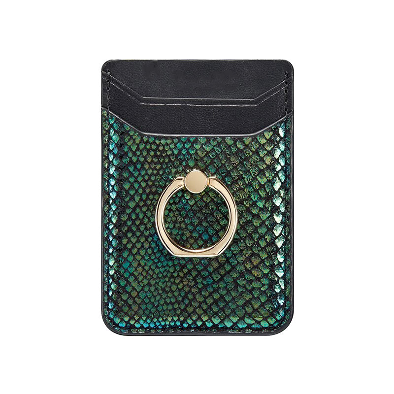 Shiny Mermaid Gold Ring Holder Phone Wallet – phone accessory by JustAndBest India