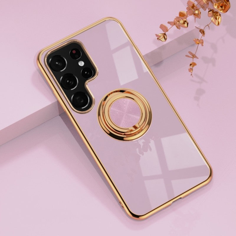 Gold Electroplated Ring Holder Cover – phone accessory by JustAndBest India